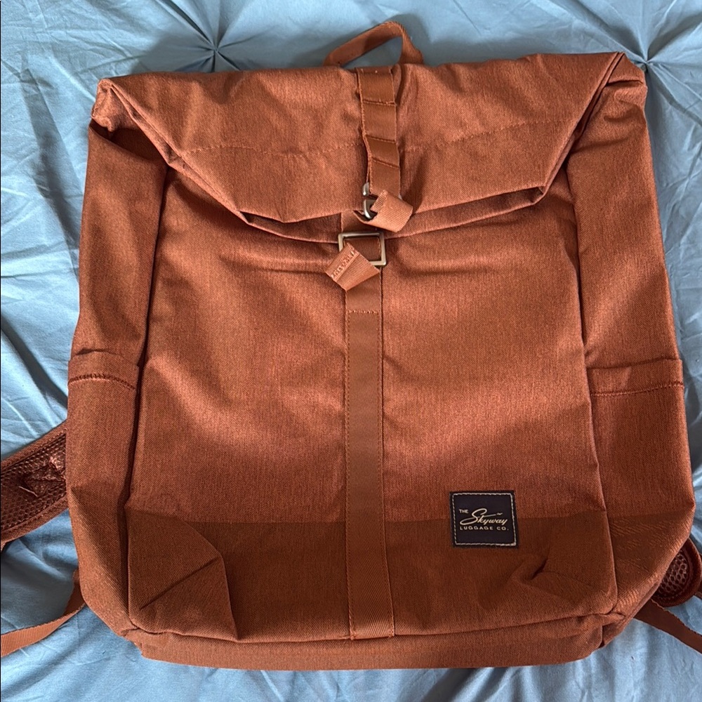 Stylish Brown Backpack NEVER USED